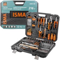 ISMA ISMA-38841DS Набор инструментов 216пр. 1/4",1/2" (6гр.)(4-27мм)