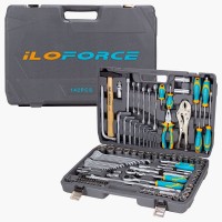 ILOforce IF-41421-5 Набор инструментов 142пр.1/4",3/8",1/2"